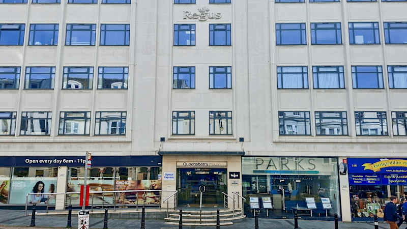 Exterior of Queensbury House, Brighton